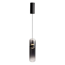 Bjorn LED Glass Pendant Light Smoke