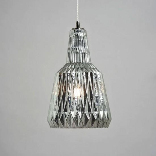 Mikael Glass Pendant Smoke Grey
