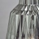 Mikael Glass 3 Light Diner Pendant Smoke Grey