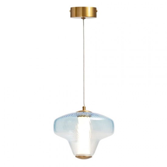 Elias 12 Light LED Pendant Blue