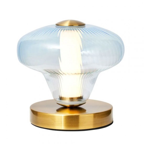 Elias LED Table Lamp Blue