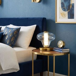 Elias LED Table Lamp Blue