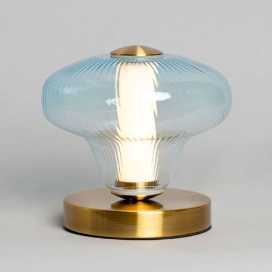 Elias LED Table Lamp Blue