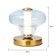Elias LED Table Lamp Blue
