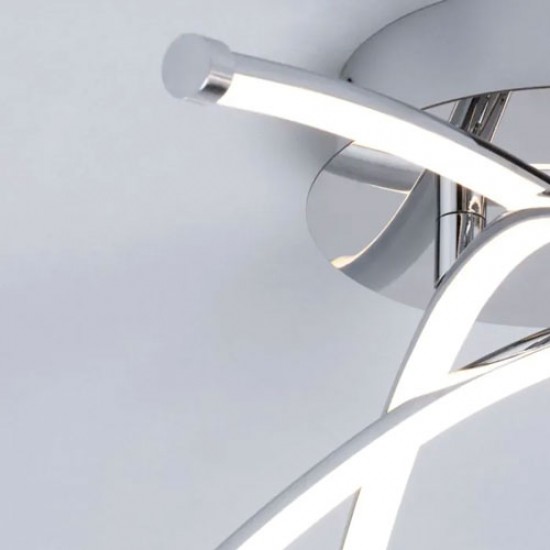 Aalto LED Flush Chrome